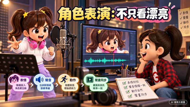 角色表演:不只看漂亮