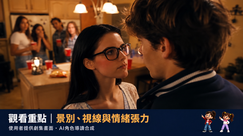 派對近距離對視劇照與鏡頭導讀